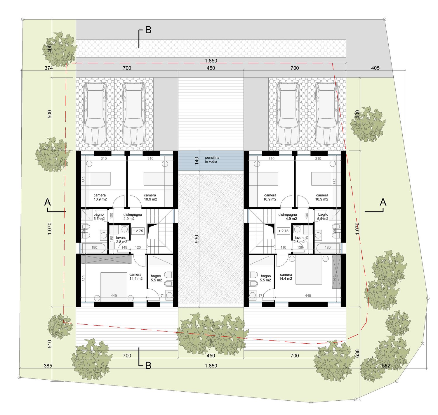 Nuova elegante e moderna villetta in zona comoda e tranquilla - Bild 9
