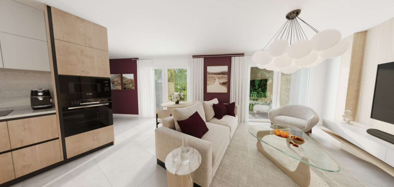 Bel appartement cosy de 2.5 pièces 66 m² avec spacieux balcon - Bild 2