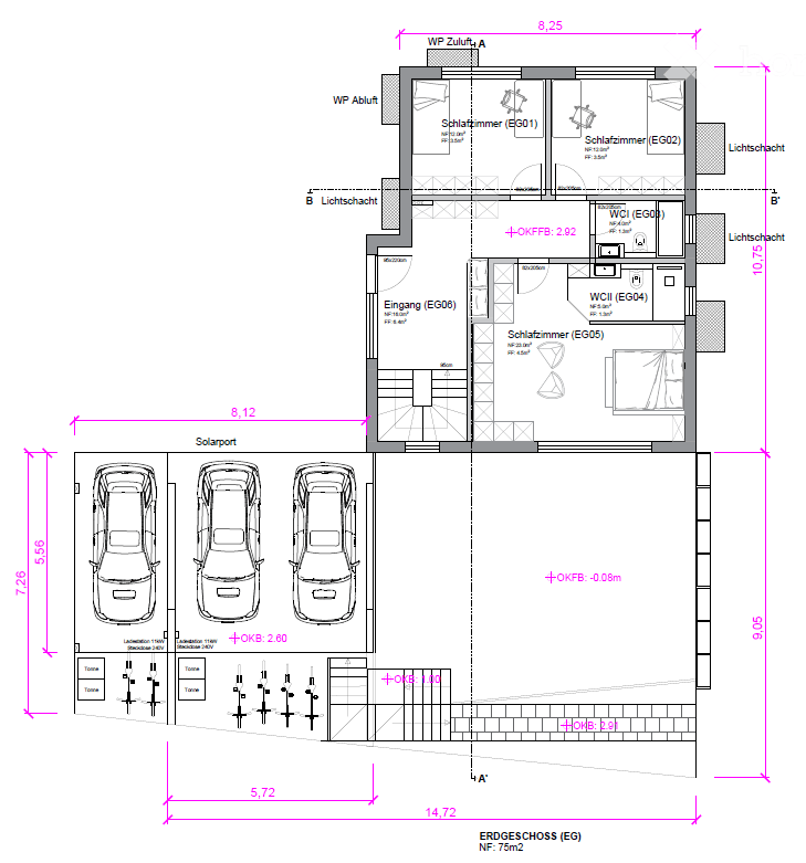 Modernes 6.5-Zimmer-Einfamilienhaus mit Pool und Wellness-Bereich in Feuerthalen - Bild 8