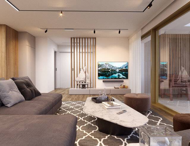 Magnifique appartement neuf de 4 1/2 pièces en rez de jardin. - Bild 4