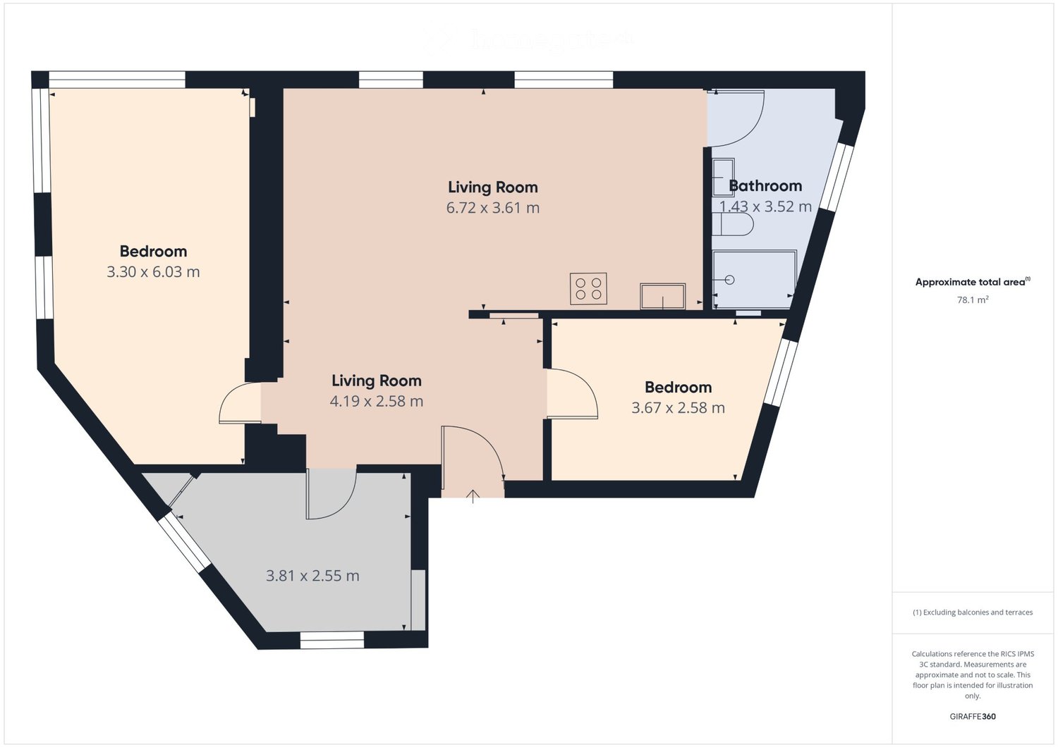 Exklusive 4.5-Zimmer-Wohnung mit Seesicht  kernsaniert - Bild 5