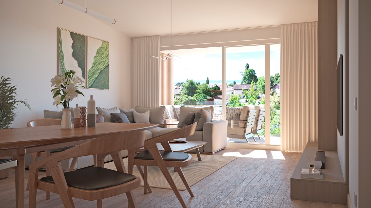 Nouveau projet à Bevaix – Appartement de 3,5 pièces au 2ème étage avec balcon (lot M) - Bild 4