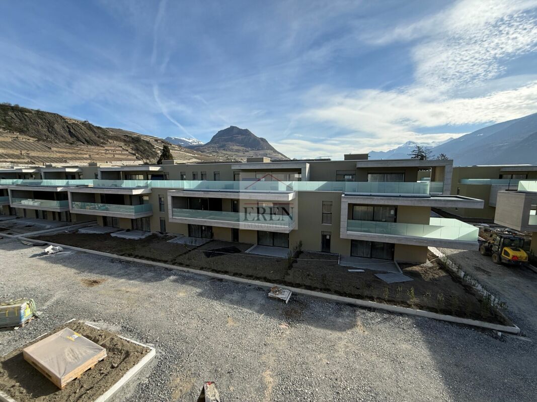 Spacieux attique 4,5 pièces avec terrasse panoramique de 63 m2 - Résidences Alegria à Uvrier (Sion) - Attique 4,5 pièces à vendre