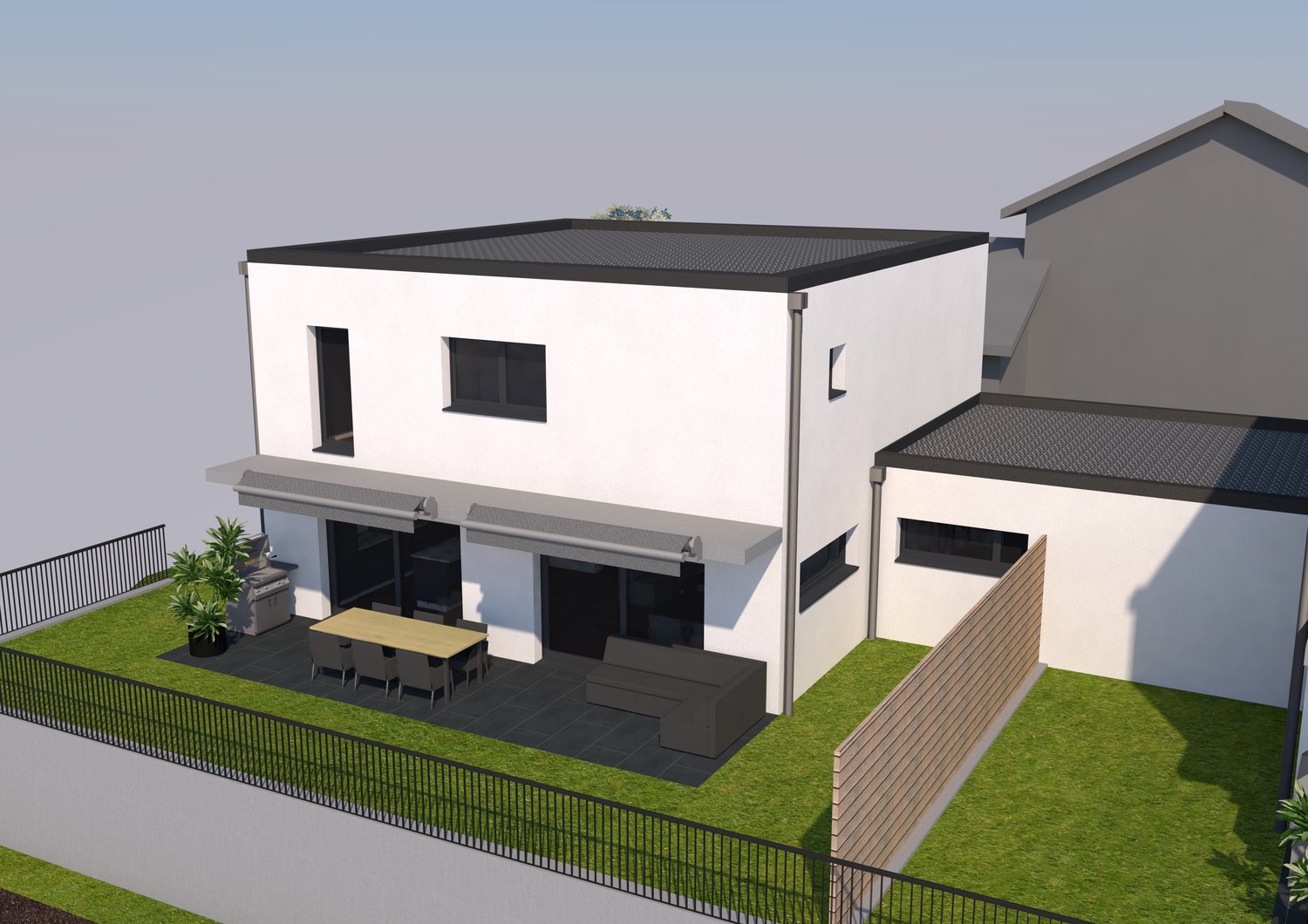 Modernes 5.5-Zimmer-Einfamilienhaus mit Garage und Terrasse in Oensingen - Bild 1