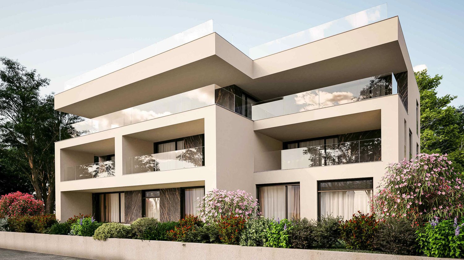 Moderno 4.5 locali con giardino a Sorengo -  Bild 2