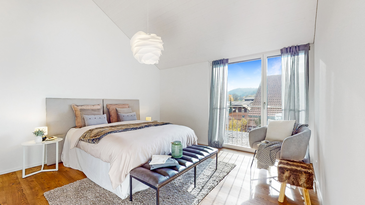 Freisehendes Einfamilienhaus - 4.5 Zimmer  -> Neubau - Zimmer 1 Obergeschoss