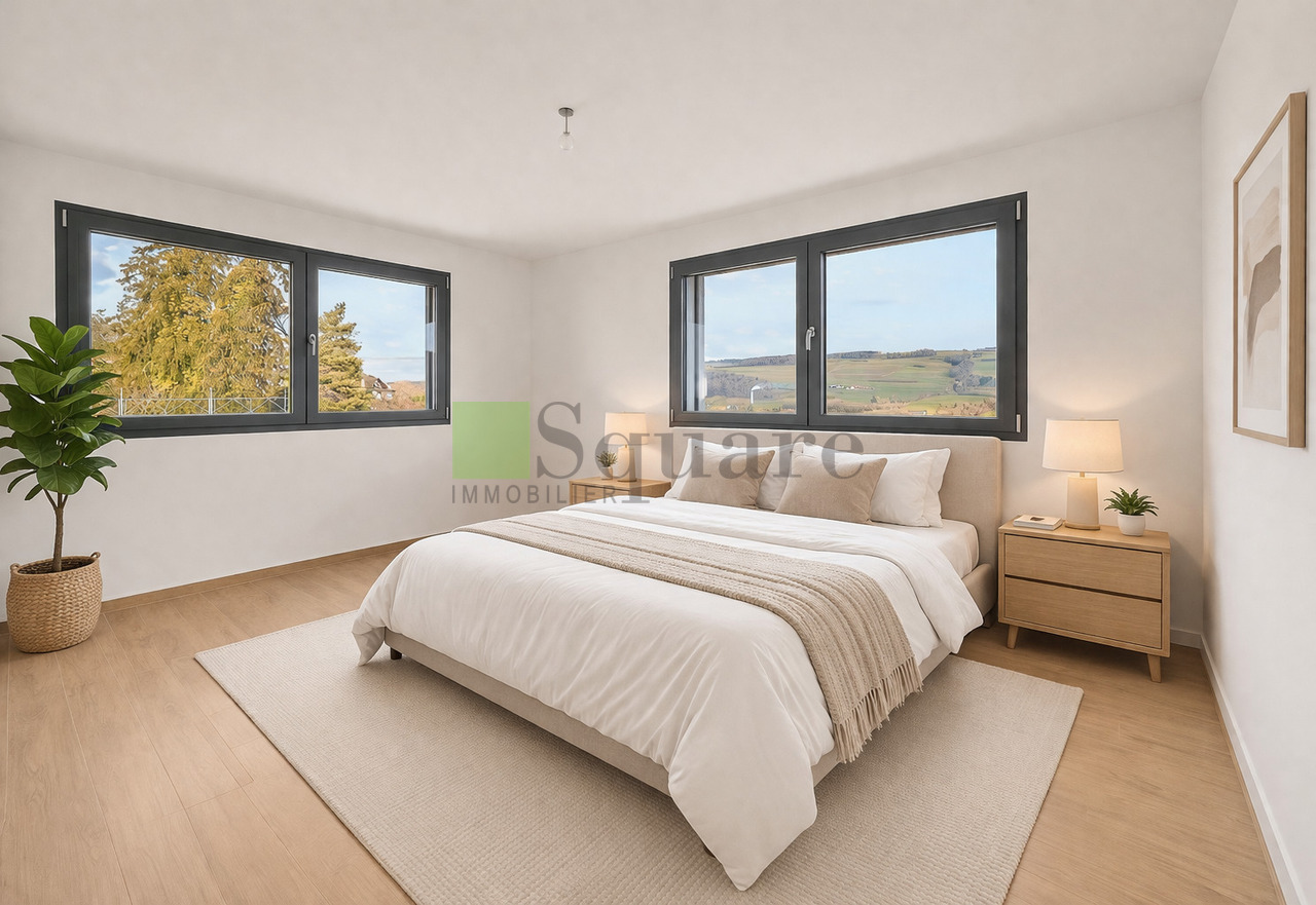 Villa jumelle contemporaine de 5.5 pièces avec une vue panorama - Bild 3