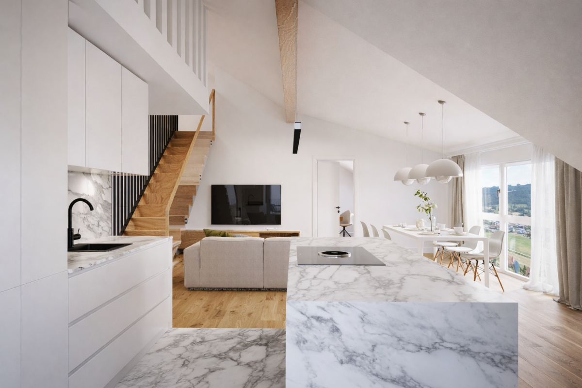 5.5-Zimmer-Dachwohnung mit Galerie & Dachterrasse - Bild 3