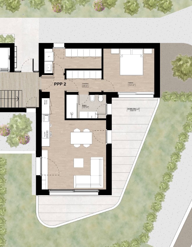 VENDESI A MINUSIO - NUOVO appartamento di 2.5 locali con giardino privato - Bild 8