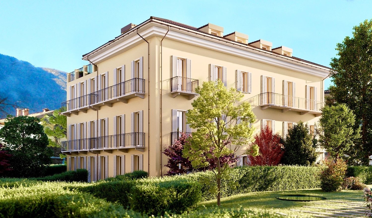 3753 - EDIFICIO STORICO IN CENTRO - APPARTAMENTI LUSSUOSI DA 2.5 a 5.5 LOCALI - Bild 1