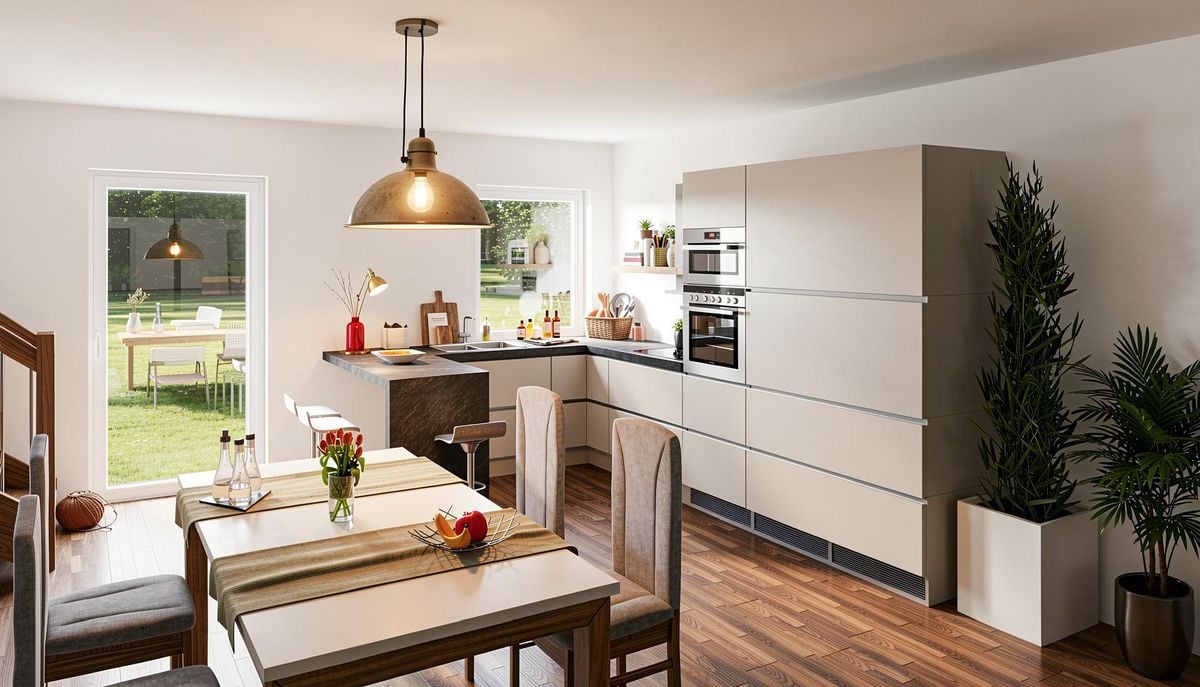 Villa jumelle de 5,5 pièces avec écurie pour 3 chevaux - permis en force - Bild 4