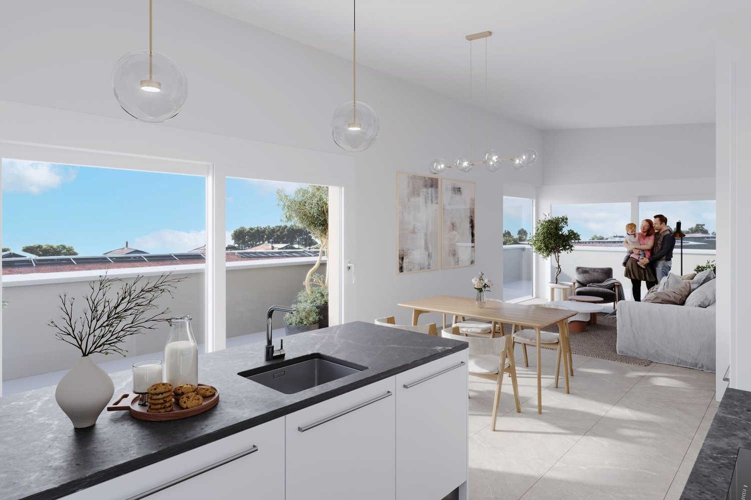 Votre futur attique : magnifique 3.5 pièces à 40 minutes de Berne - Bild 8