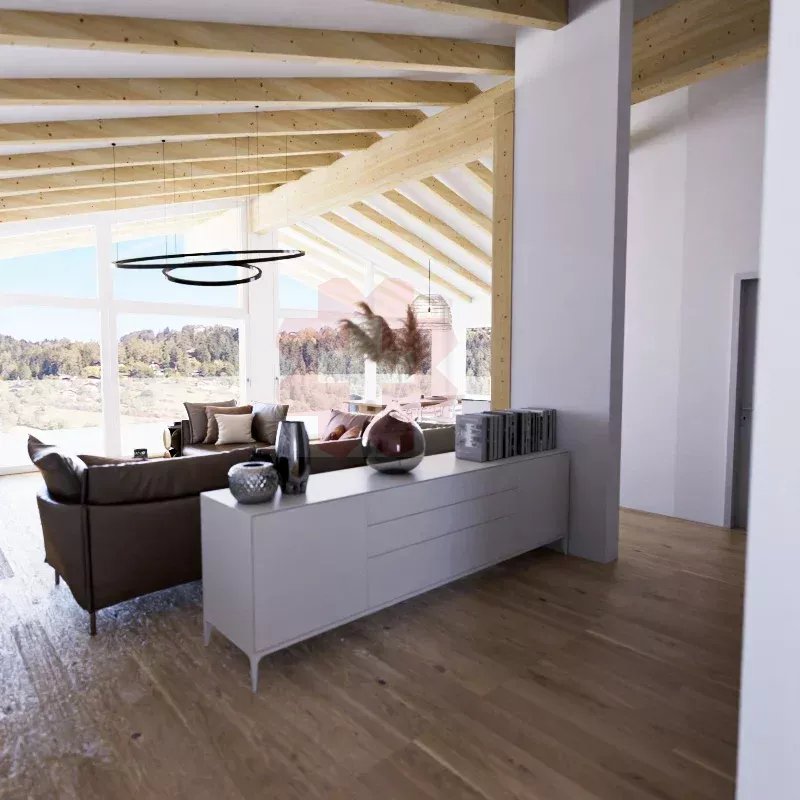 Magnifique attique de 4,5 pièces avec vaste terrasse et vue dégagée à Luc (Ayent) - Bild 8