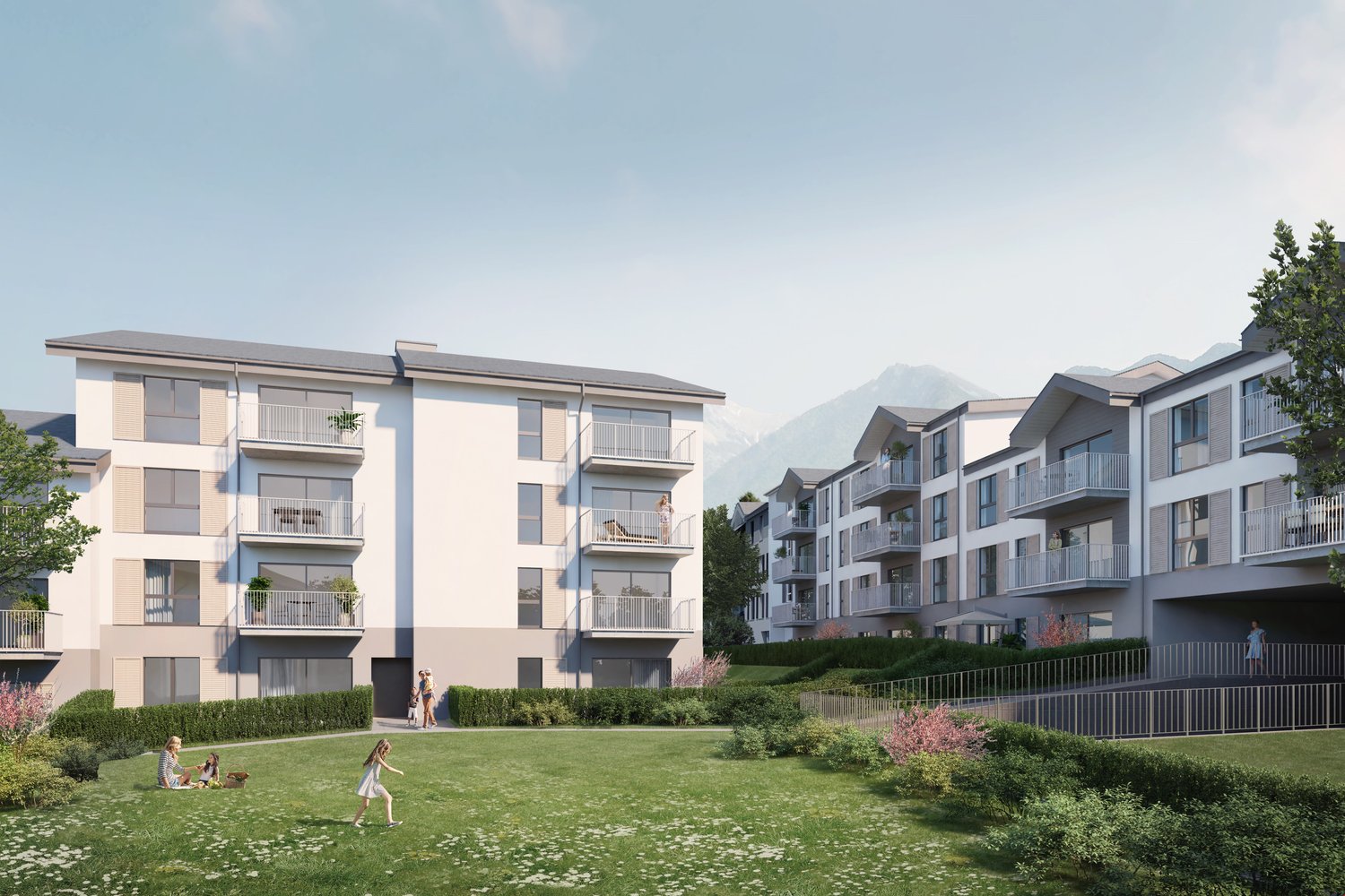 Vouvry - Appartement de 4.5 pièces - Résidence le Bourg - Lot B2.13 -  Bild 3