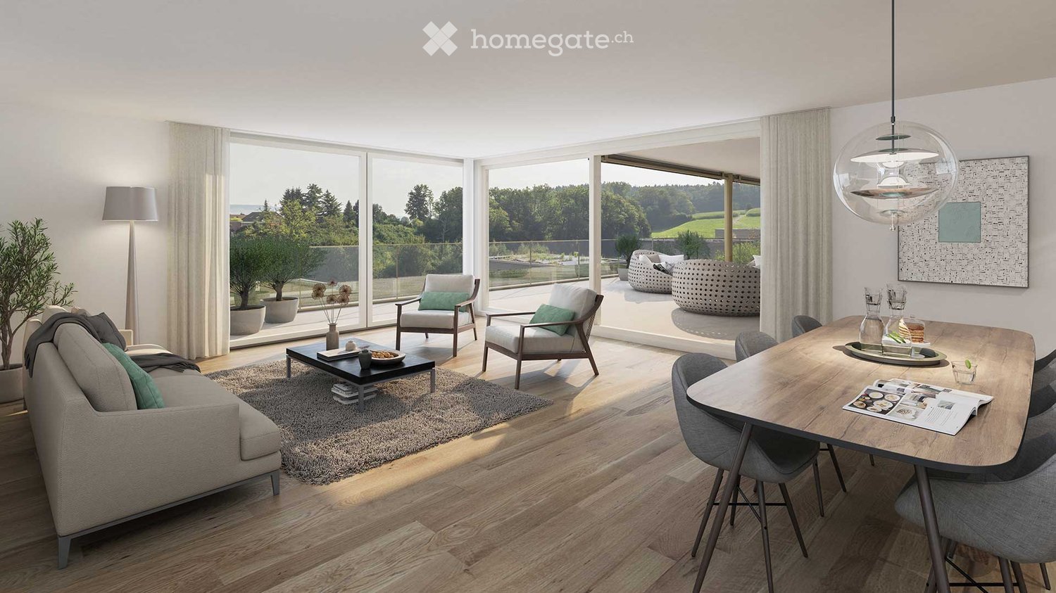 Exklusive 5.5-Zimmer-Terrassenwohnung in Villmergen - Neubau bezugsbereit 2027 - Bild 3