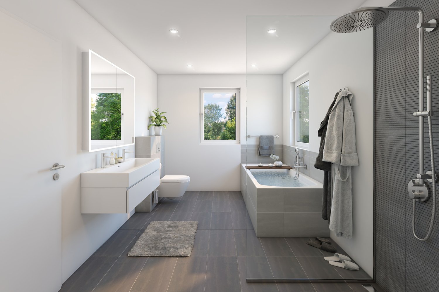 MODERN, FAMILIENFREUNDLICH UND GUT ERSCHLOSSEN WOHNEN / WOHNUNG M6 -  Bild 5