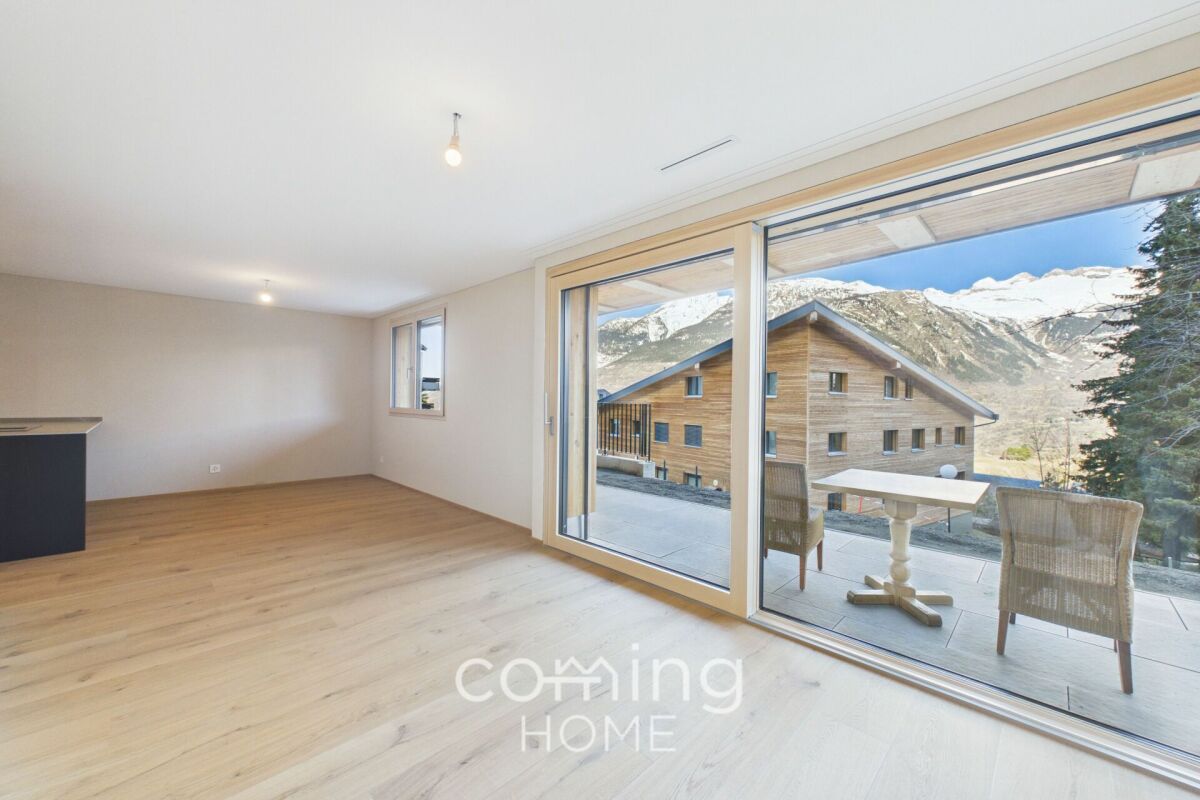 Exklusive 2.5-Zimmer-Wohnung in Ried-Brig im 1.OG mit Panorama-Aussicht & Terrasse - Bild 3