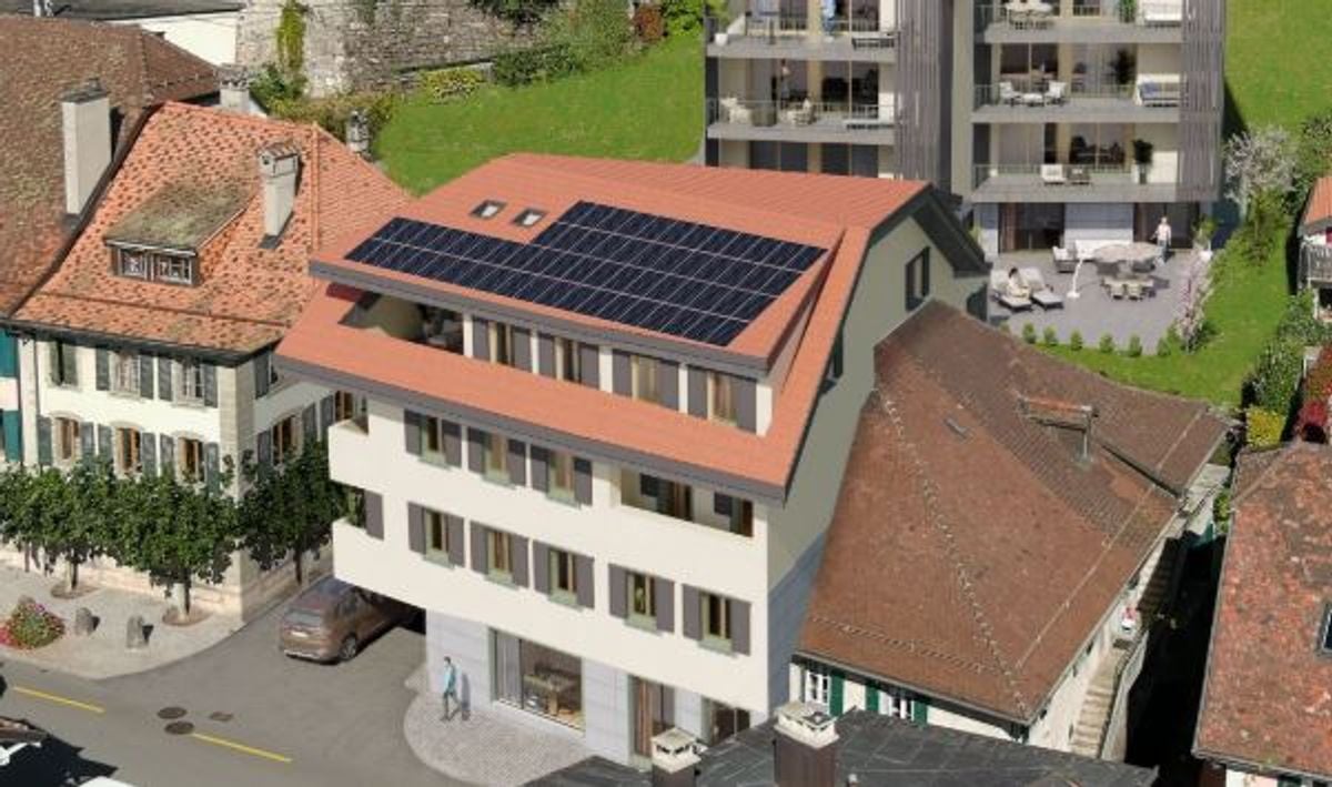 3.5 pièces neuf avec vue lac. Standing, lumière et cadre UNESCO -  Bild 1