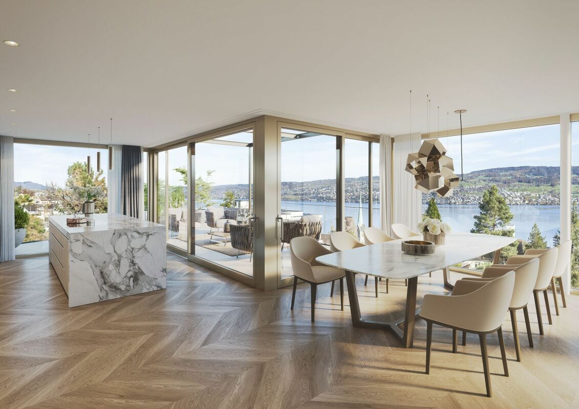 Ein Refugium über dem Zürichsee - auf zwei Ebenen -  Bild 2