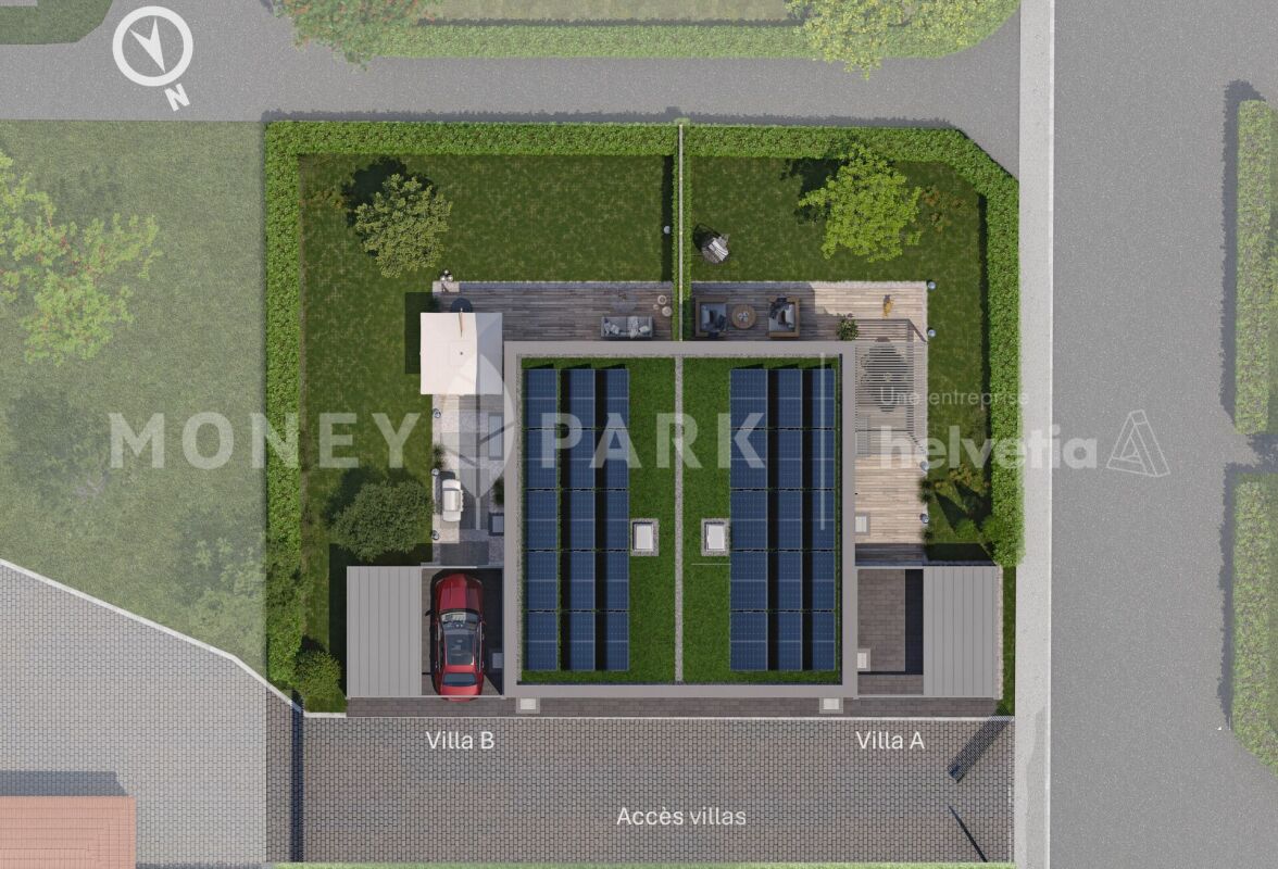 Nouvelle promotion sur le Plateau de Vessy : magnifique Villa A - Bild 6
