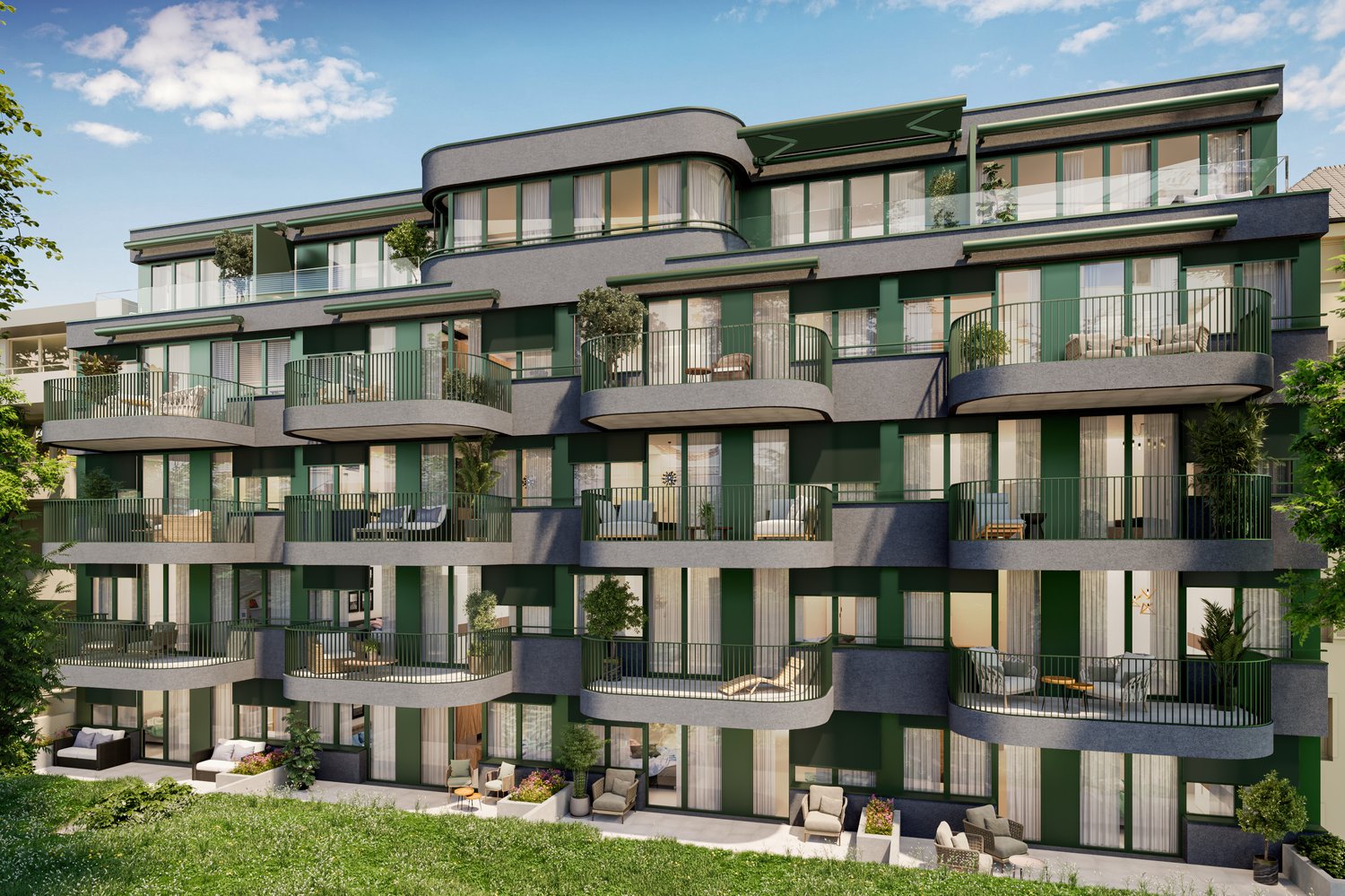 Neubau 3.5-Zimmer-Attikawohnung - Walde Immobilien AG