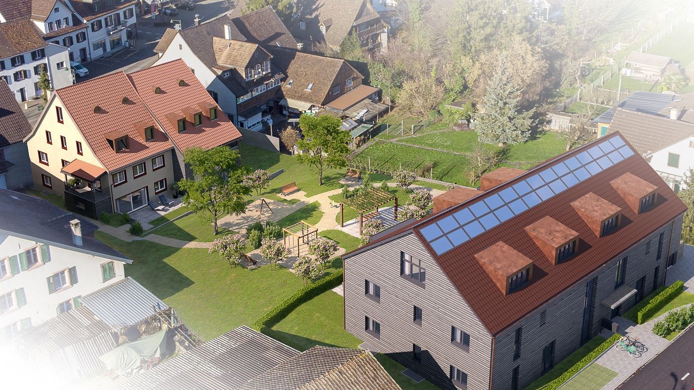 Das "Haus im Haus": 4,5-Zimmer-Wohnung mit Loggia und zusätzlichem Atelier ! A-1.1 - Bild 7