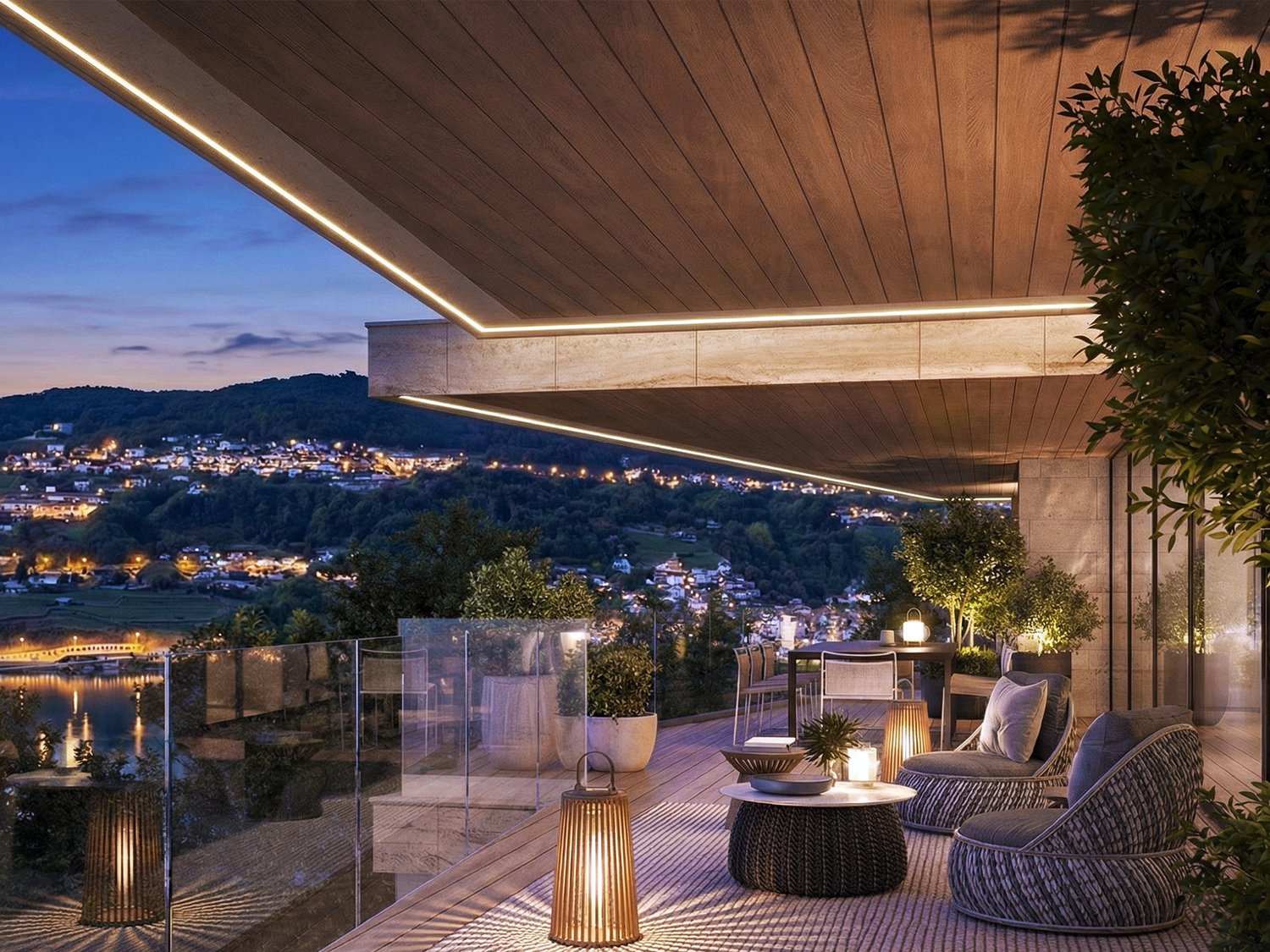 MONTAGNOLA - ATTICO DI LUSSO CON VISTA LAGO E ROOF TOP -  Bild 7
