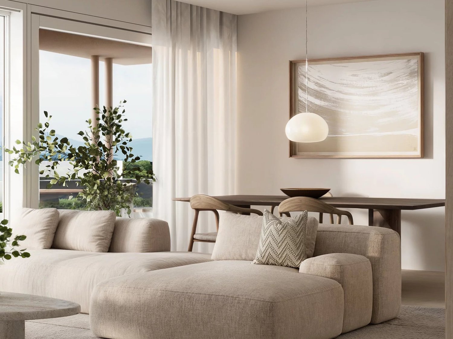 Confortable appartement de 2.5 pièces avec grande terrasse et jardin privatif - Bild 1