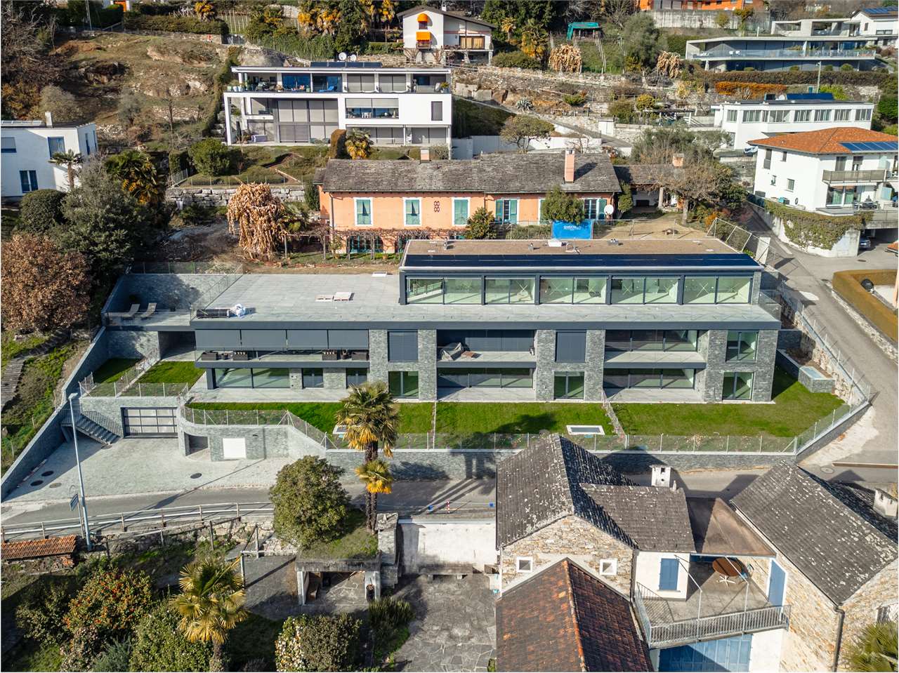 2.5 con giardino NUOVO Minusio vista lago - Bild 1