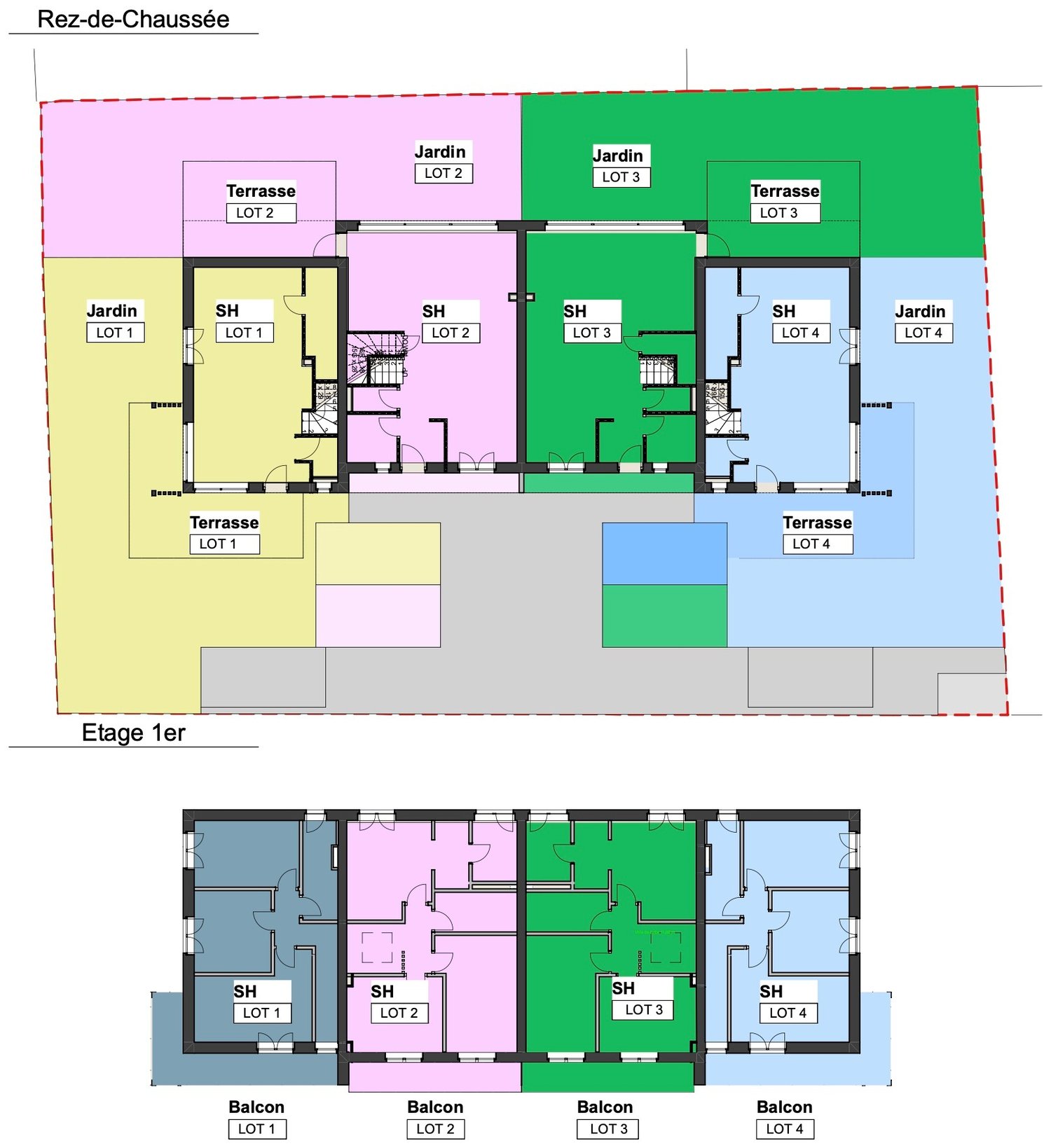 VILLAS CONTIGÜES EN PPE AU BORD DU LAC ! -  Bild 4