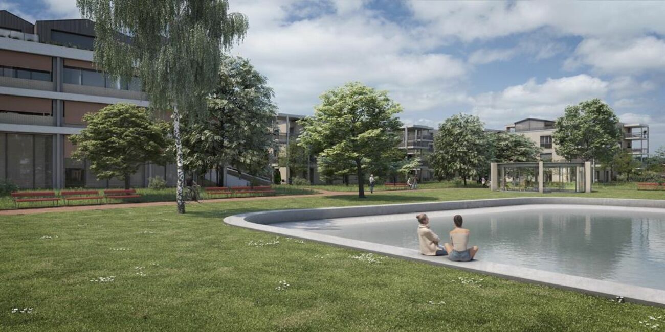 Gehoben Wohnen mit Sicht über den grossen Park des Ziegelei-Quartiers (E 1.2) - Bild 9