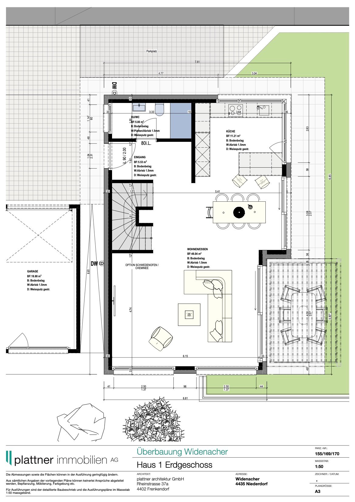 5.5 Zimmer Einfamilienhaus Niederdorf Haus 1 - Bild 13