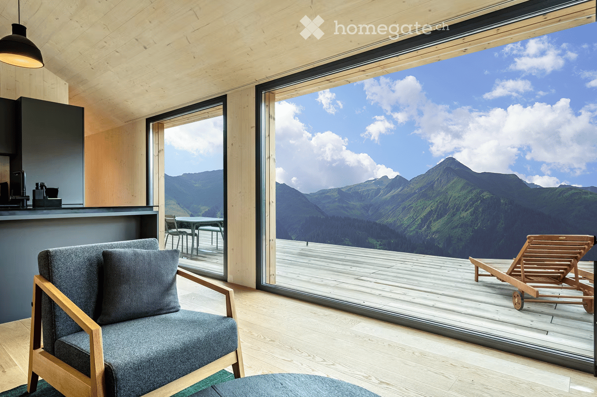 Modernes 3.5-Zimmer Haus mit Bergsicht - Bild 1