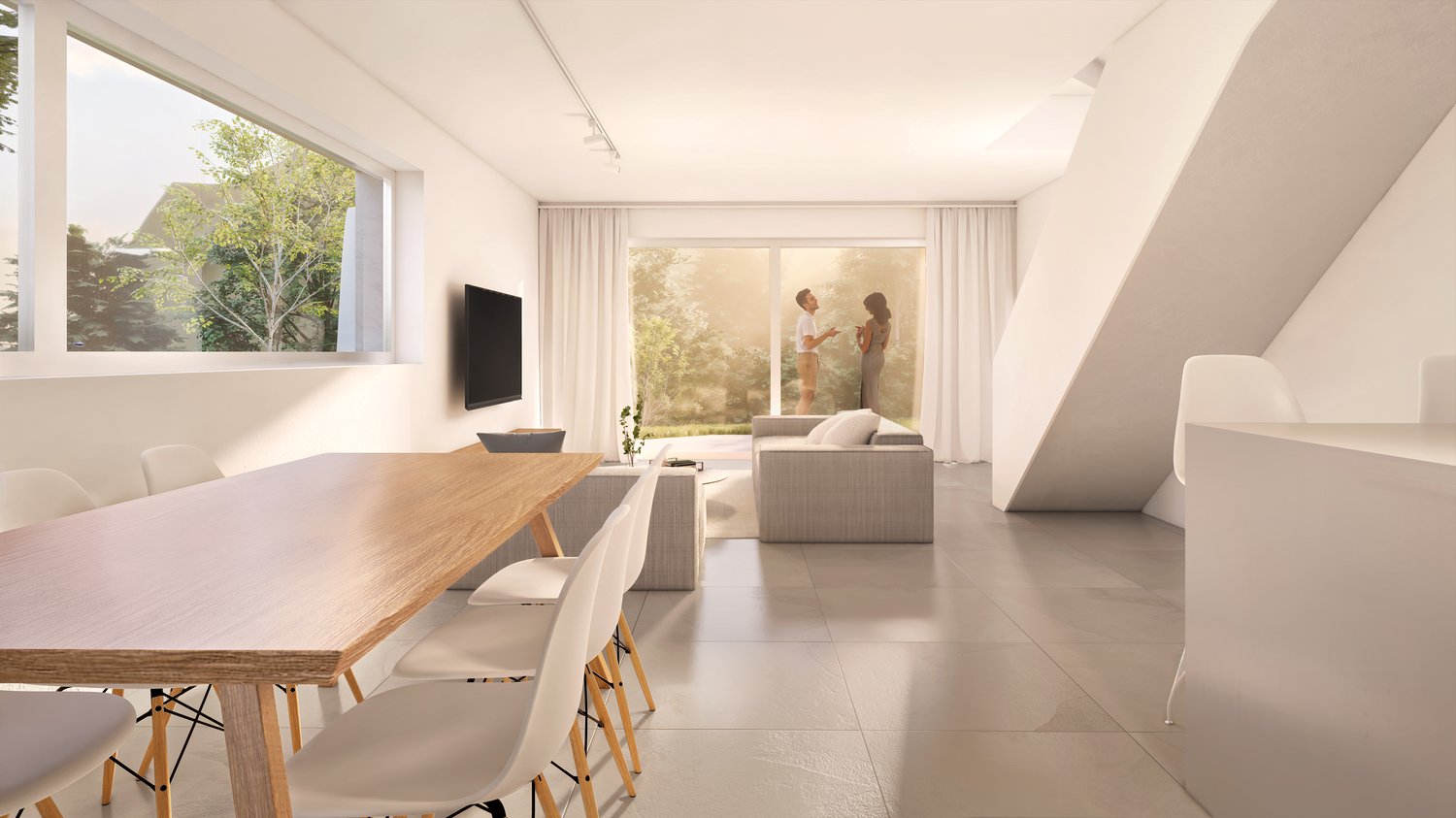 Maison mitoyenne d'architecte  4.5 pièces avec garage à Crissier -  Bild 8