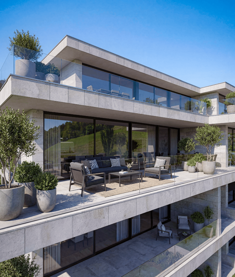 Moderne 3.5-Zimmer Terrassenwohnung mit privater Aussichtslage – Belvedere Egerkingen - Bild 2