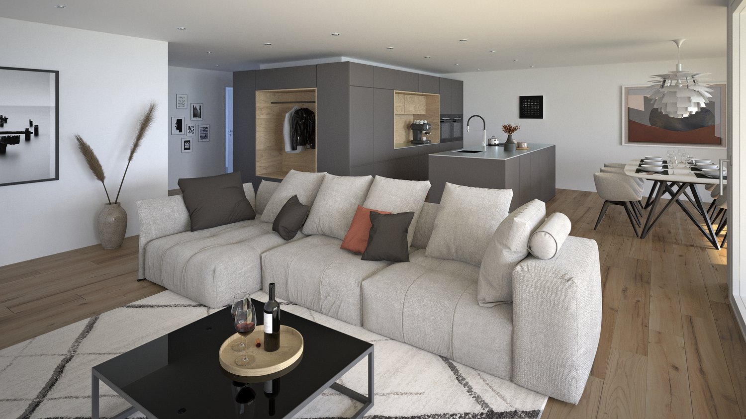 Wohnen *ar Ilfis*; - Moderne Gartenwohnung mit viel Privatsphäre ... - Bild 1