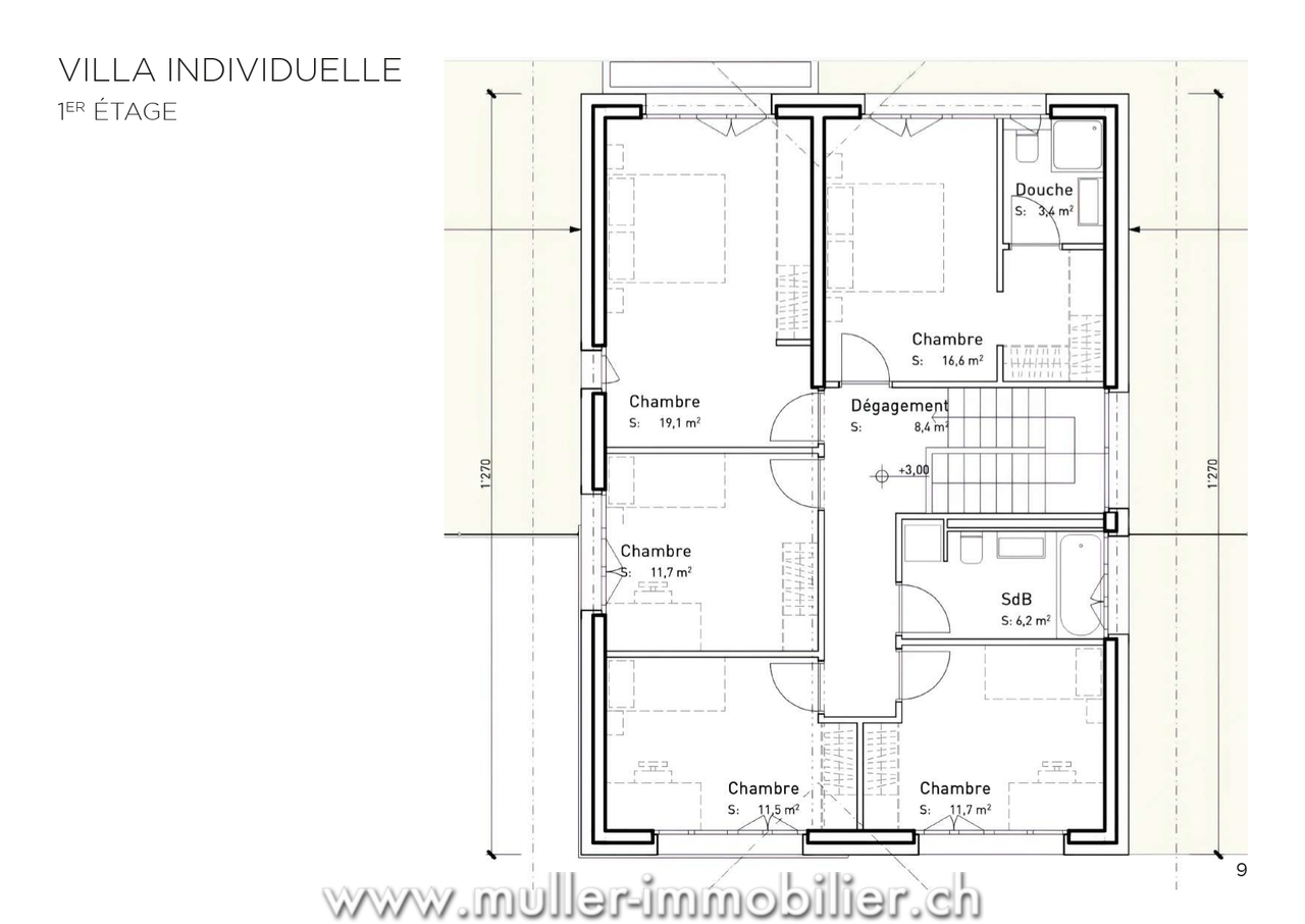 Villa individuelle avec vue panoramique à Aigle -  Bild 8