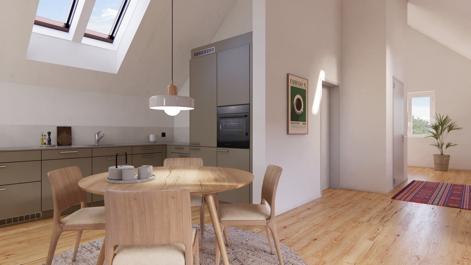 2.5-Zimmer-Dachwohnung in Opfershofen TG - Bild 1