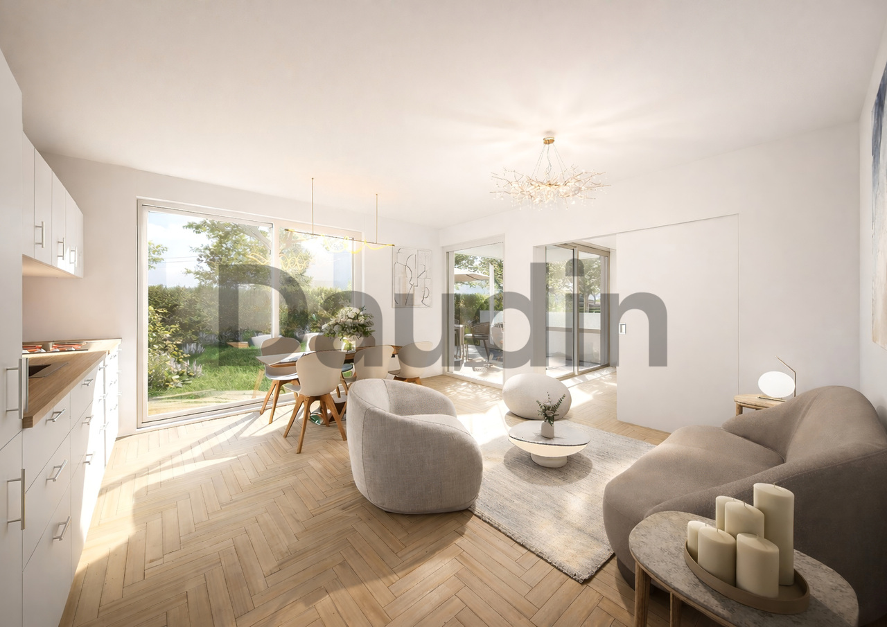 Appartement THPE sur plan de 3 pièces avec jardin privatif -  Bild 2