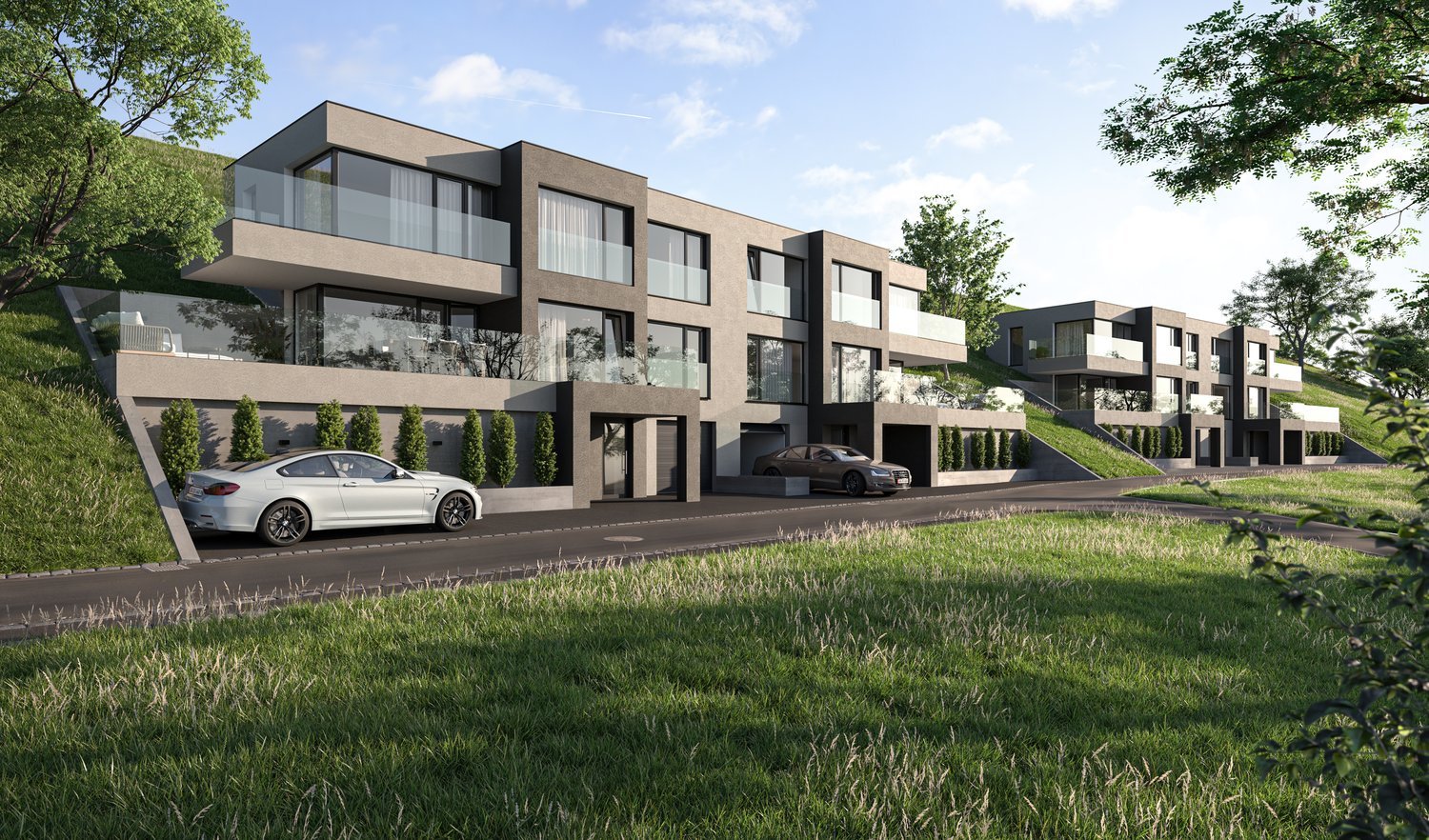 Familienfreundliches, modernes 4.5-Zimmer-Doppeleinfamilienhaus in Zwingen - Bild 1