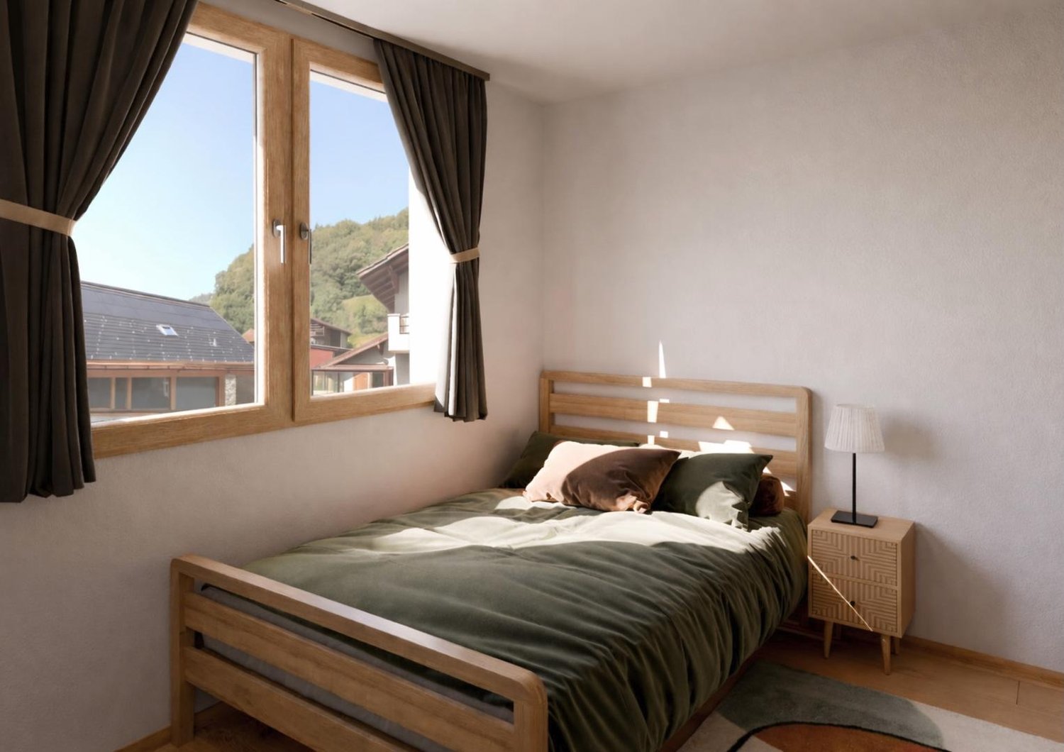 NEUF ! NOUVELLE PROMOTION - Appartements de 3.5 pièces traversant avec terrasse et/ou balcon Sud - Appartement, 3.5 pièces, 76.00 m2