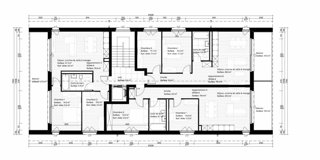 Immeubles A & B les Roncoz - Bild 8