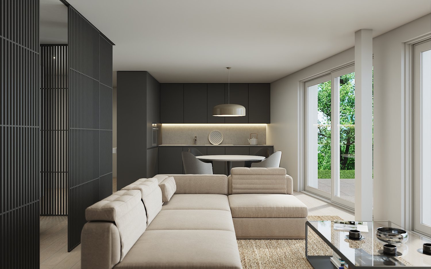 Lugano centro - Confortevole app.to 3 locali con giardino a due passi dal lungolago - Bild 1