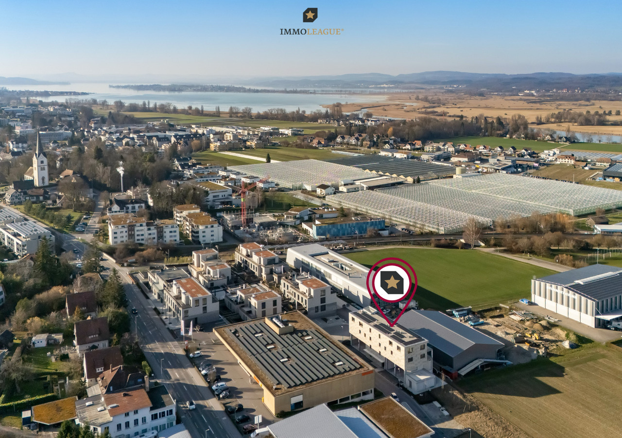 Elegante Neubauwohnungen in Tägerwilen. - Zentral gelegen und in See und Grenznähe.