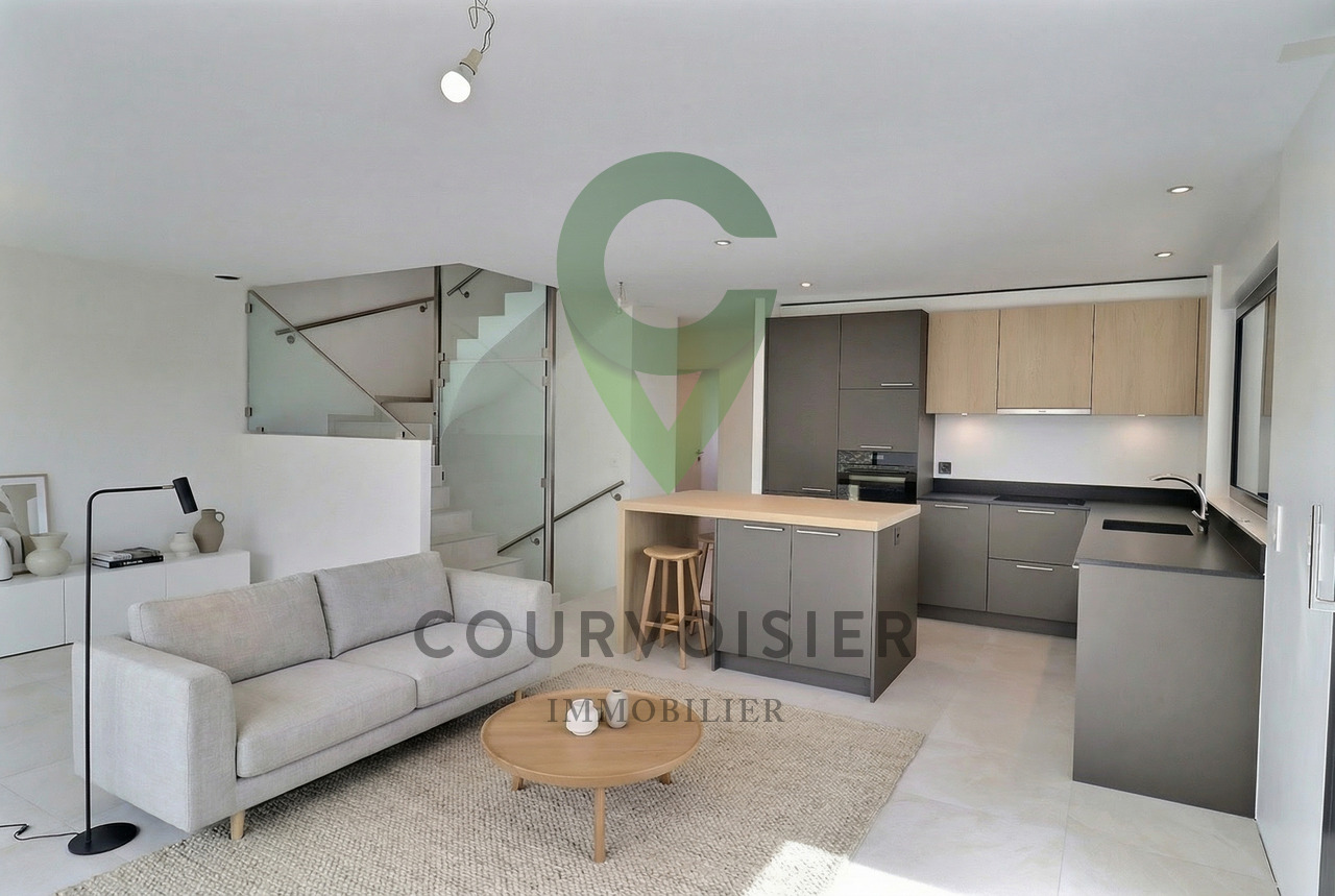 Appartement neuf avec beau jardin et panorama sur la chaîne des Alpes - Bild 1