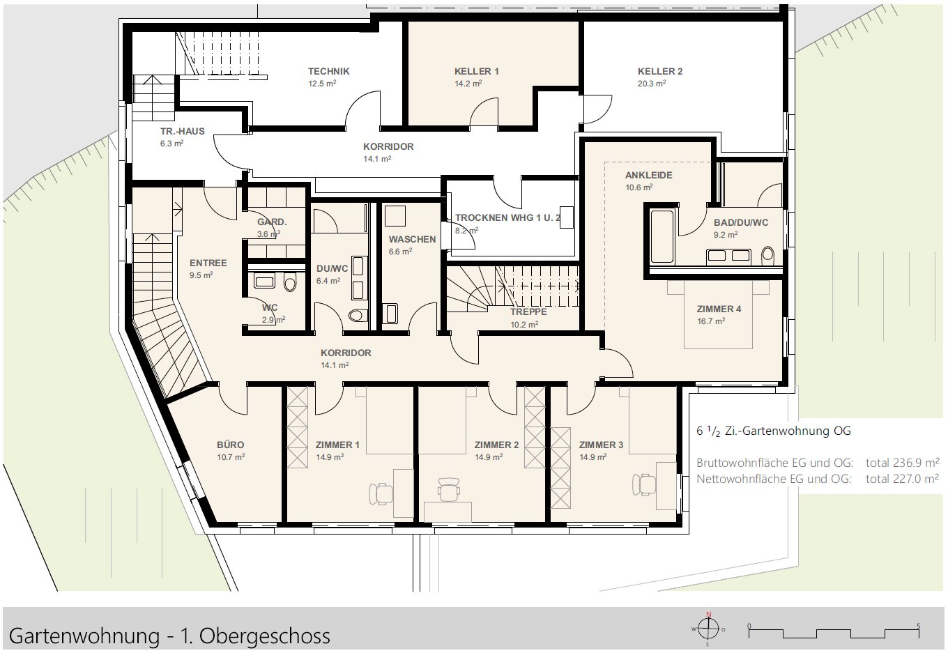 Moderne Maisonettewohnung mit atemberaubendem Ausblick - Bild 10