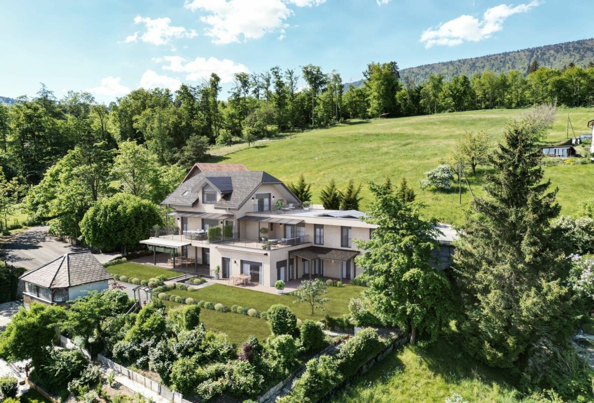 Neubau 4.5 EG mit 135m2 Wohnfläche mit fulminantem Ausblick -  Bild 1