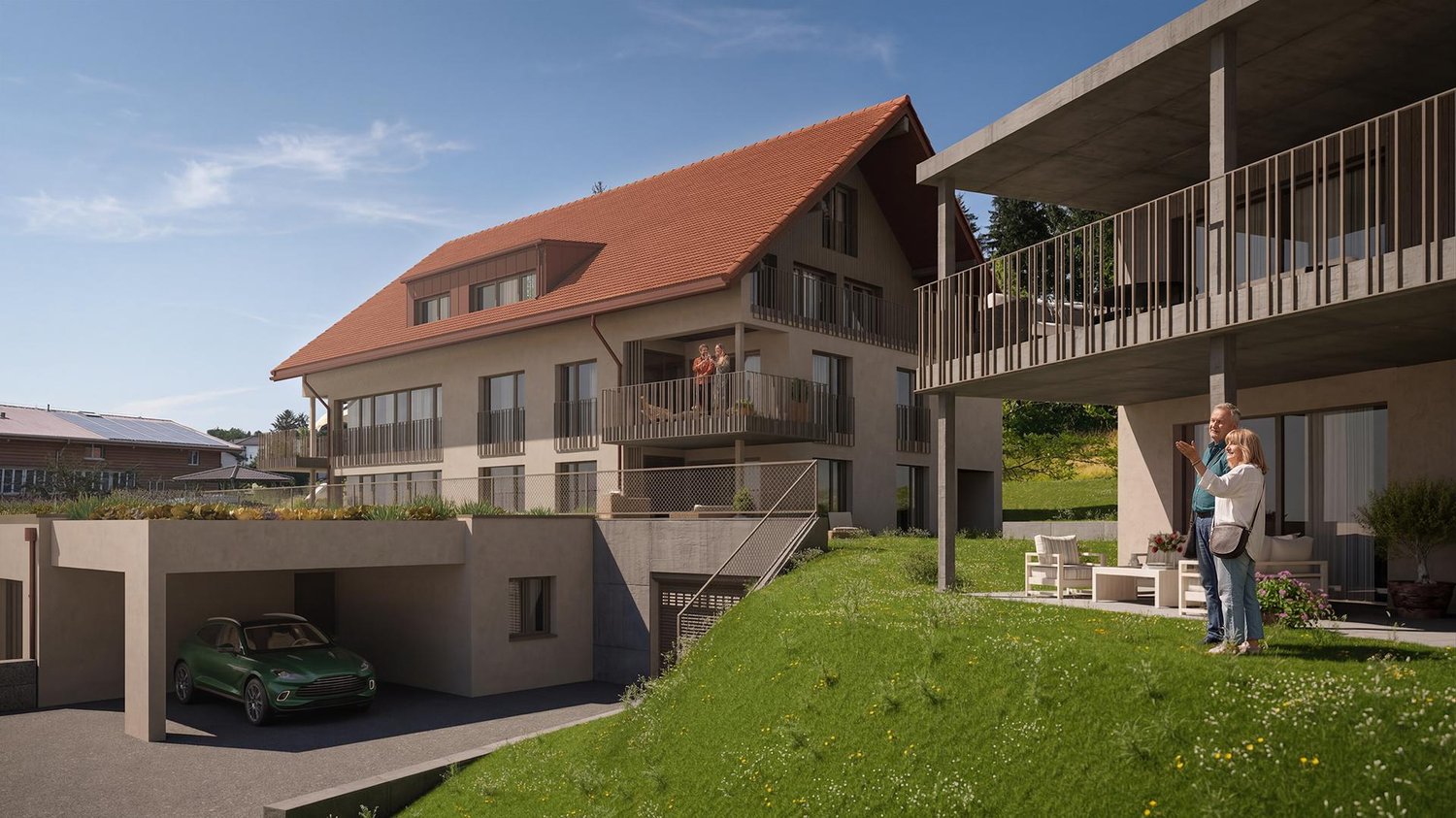 4,5-Zimmer-Neubau-Eigentumswohnung mit Weitblick in Lüterswil (Bucheggberg) - Bild 4