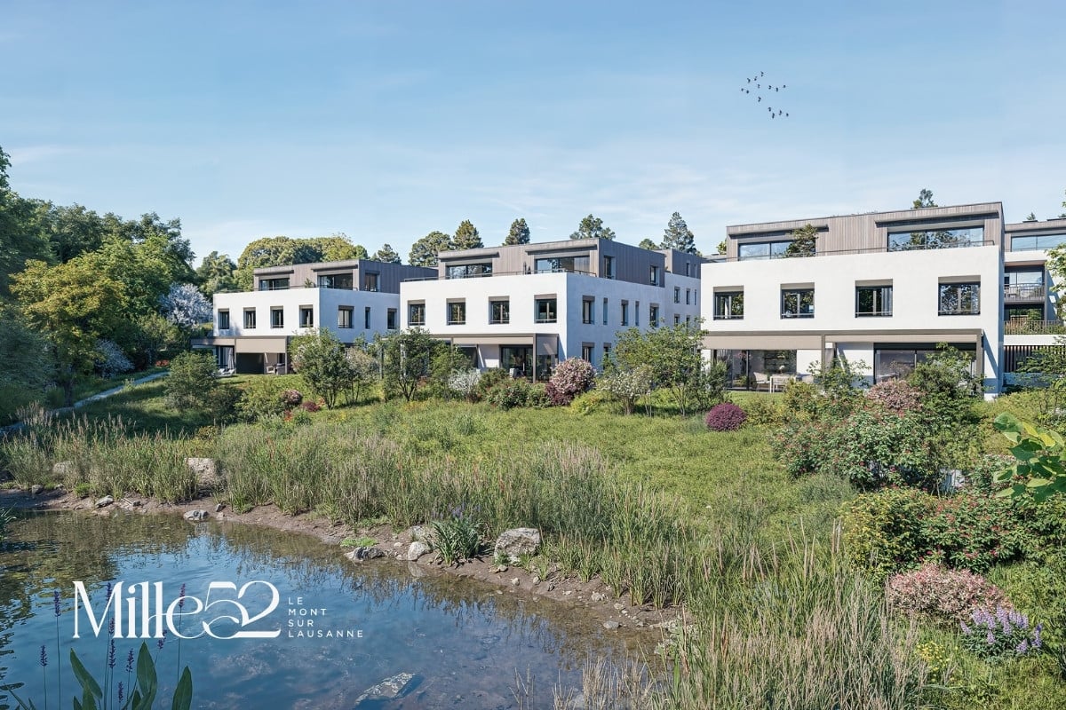 Mille52 - Lot B2-101 - Appartement de 3.5 pièces au 1er étage avec balcon - Extérieur