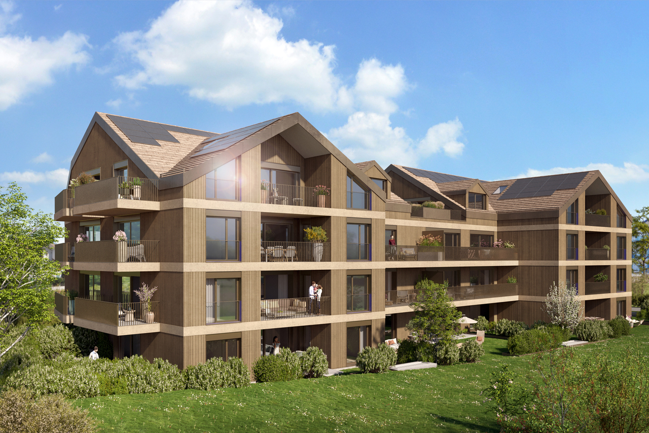 Appart. neuf de 2.5 pces - centre d'Echallens - idéal pour rendement - Bild 1